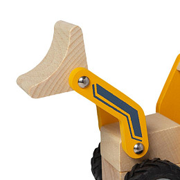 Игрушечный трактор LUKNO, жёлтый